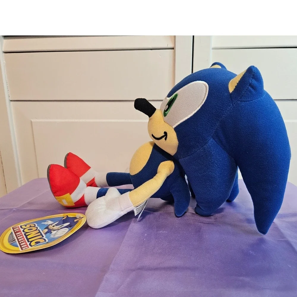 Toy Factory Sonic the Hedgehog Plush Stuffed Animal Sega Video Game Toy 17279